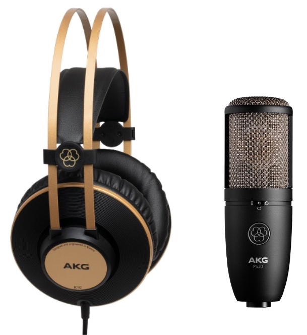 AKG Pack (Micrófono P420 + Auricular K92)