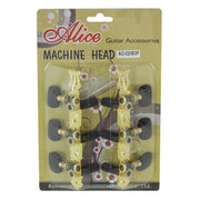 Alice Par Clavijeros Guitarra Negros Dorados