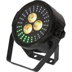 IBIZA LIGHT PARLED318-FX2 3 x 18W 6-in-1 LEDS PAR