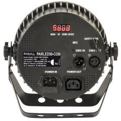 IBIZA LIGHT PARLED50-COB 50W RGBW 4-IN-1 COB PAR