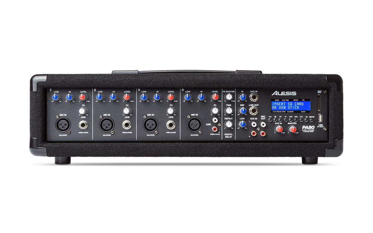 Alesis PA System in a Box Bundle