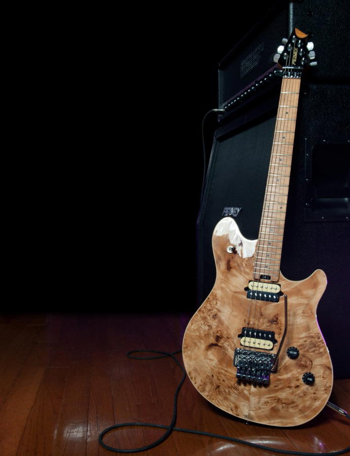 PEAVEY HP-2 Tremolo Poplar BURL RM Natural