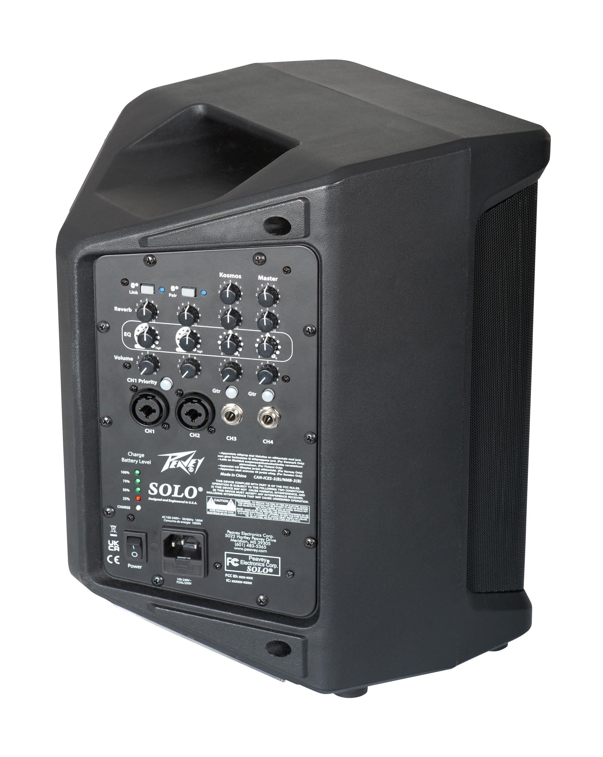 Peavey Solo Altavoz con Batería PA