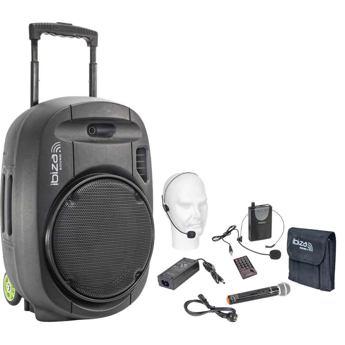 IBIZA SOUND PORT12VHF-MKII 12'' PORTABLE PA SYSTEM