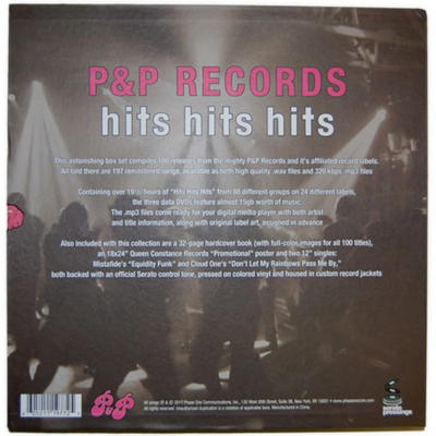 Serato Pressings P&P Hits Hits Hits  12"