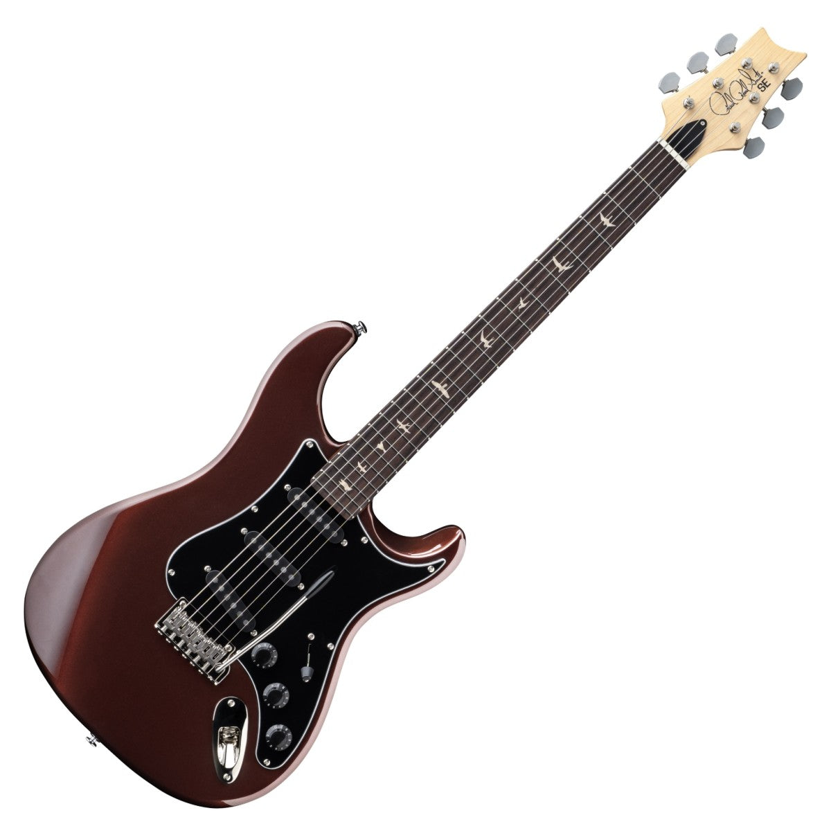 PRS SE SILVER SKY LAND ROVER SEDONA RED