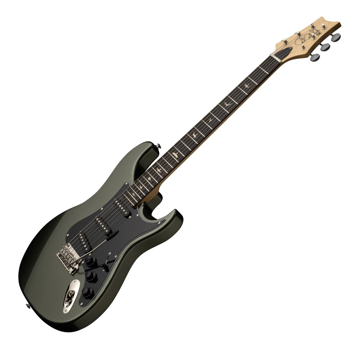 PRS SE SILVER SKY LAND ROVER WOOLSTONE GREEN
