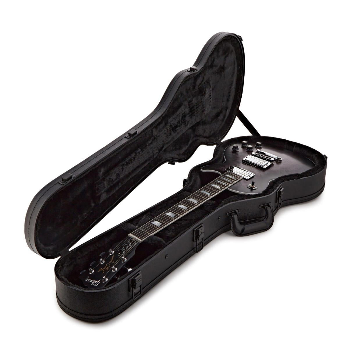 GIBSON MARK MORTON LES PAUL MODERN QUILT TRANSLUCENT EBONY BURST