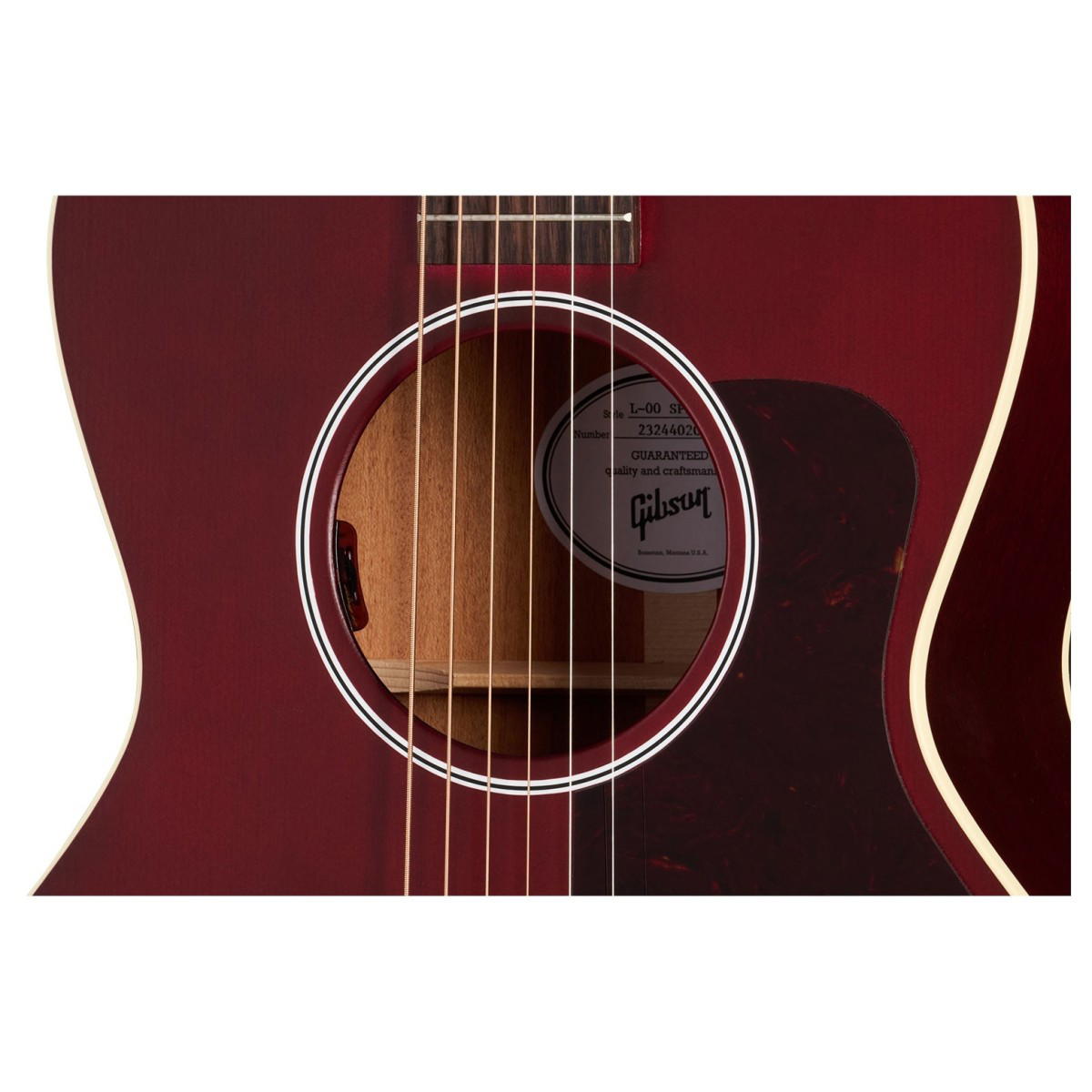 GIBSON L-00 SPECIAL SATIN WINE RED
