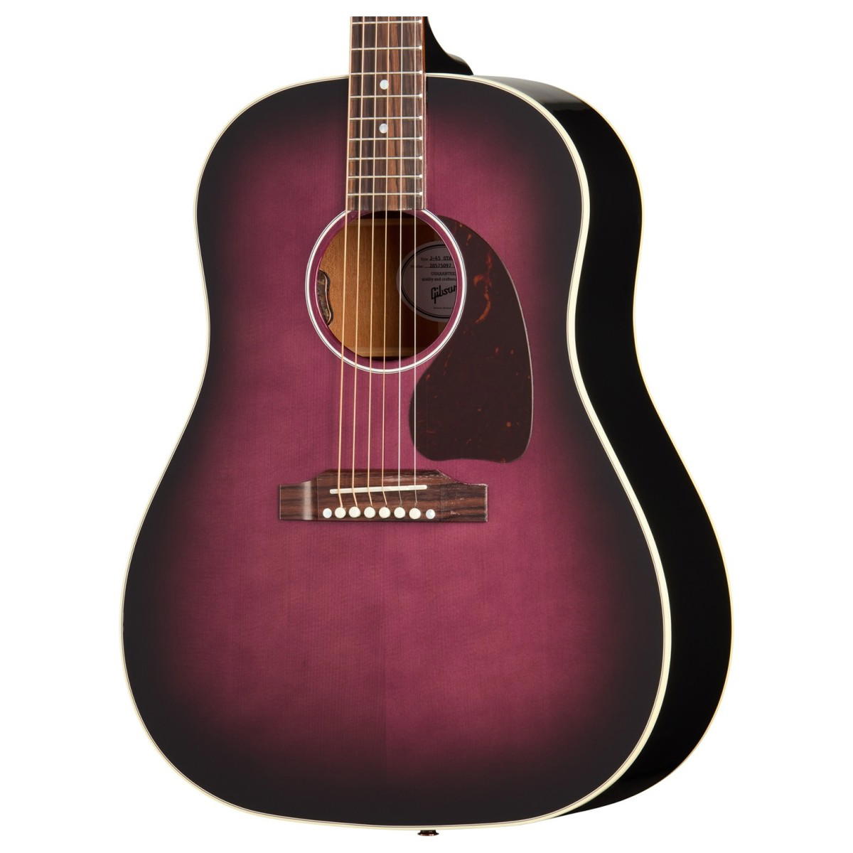GIBSON J-45 STANDARD PURPLE BURST
