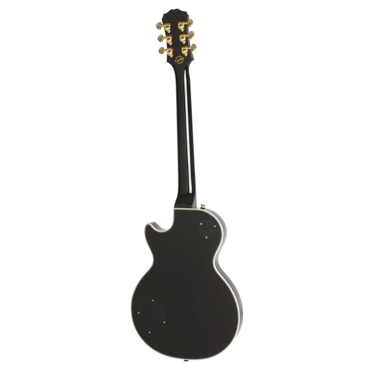 EPIPHONE LES PAUL CUSTOM ANTIQUE IVORY BLACK BACK