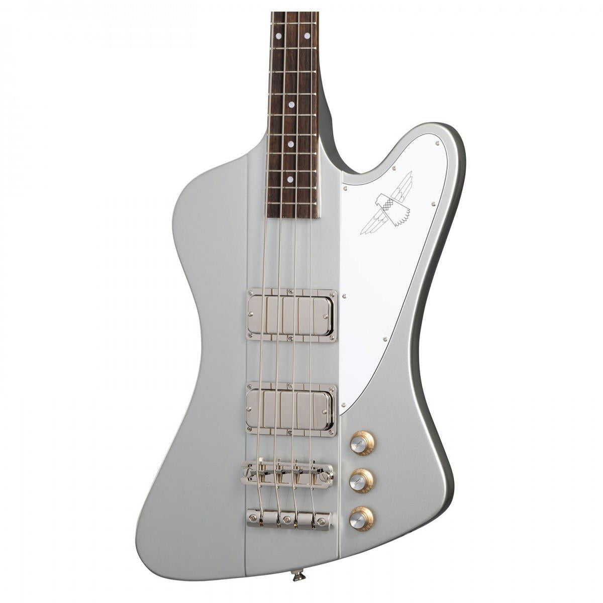 EPIPHONE THUNDERBIRD 64 SILVER MIST CON FUNDA