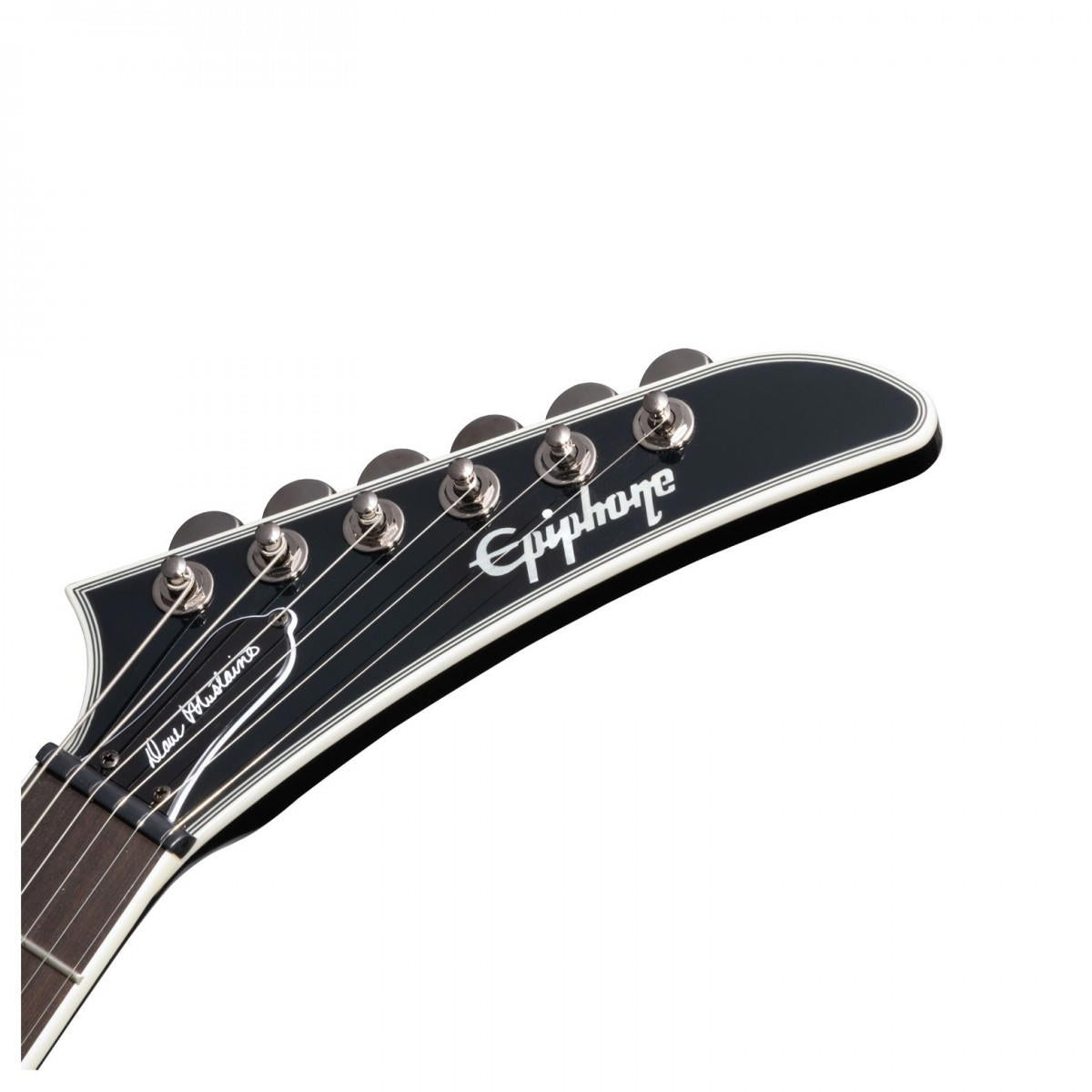 EPIPHONE DAVE MUSTAINE FLYING V CUSTOM BLACK METALLIC