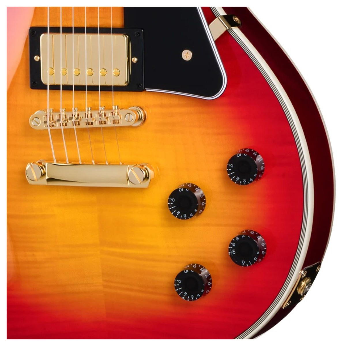EPIPHONE LES PAUL CUSTOM FIGURED  IG CHERRY SUNBURST
