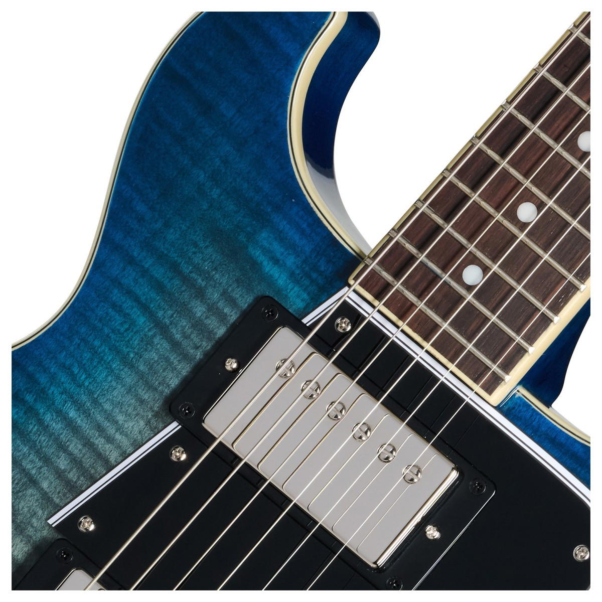 EPIPHONE LES PAUL SPECIAL DOUBLE CUT FIGURED OCEAN WATER