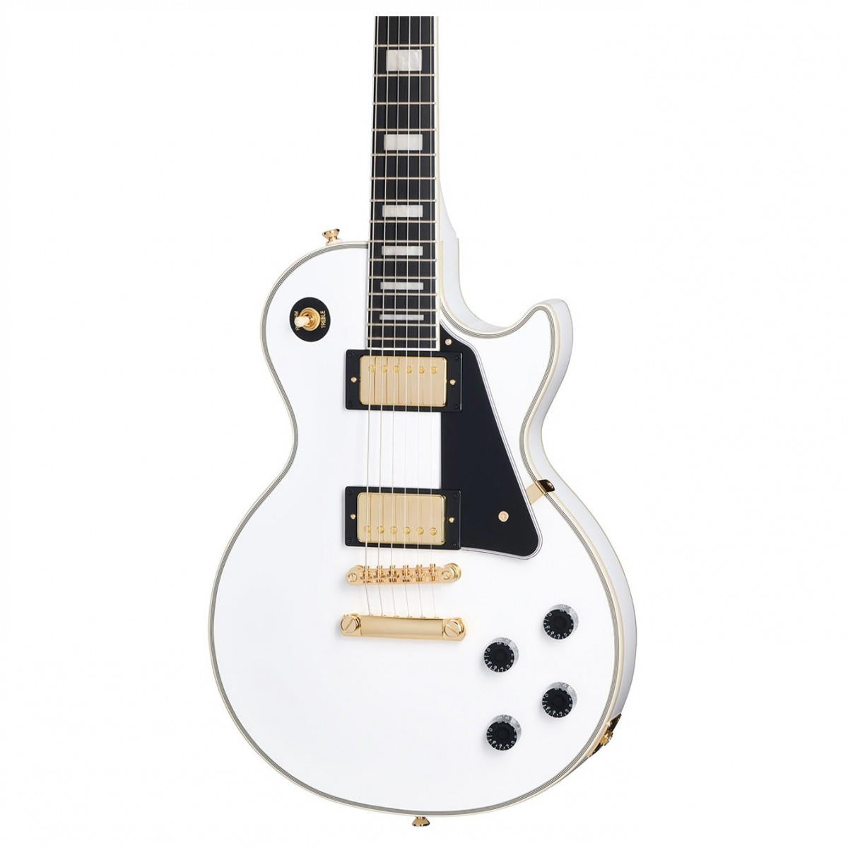 EPIPHONE LES PAUL CUSTOM inspired by Gibson ALPINE WHITE