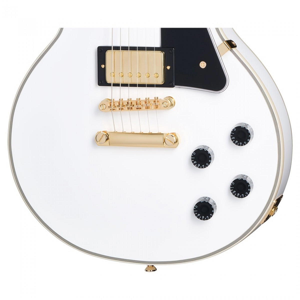 EPIPHONE LES PAUL CUSTOM inspired by Gibson ALPINE WHITE