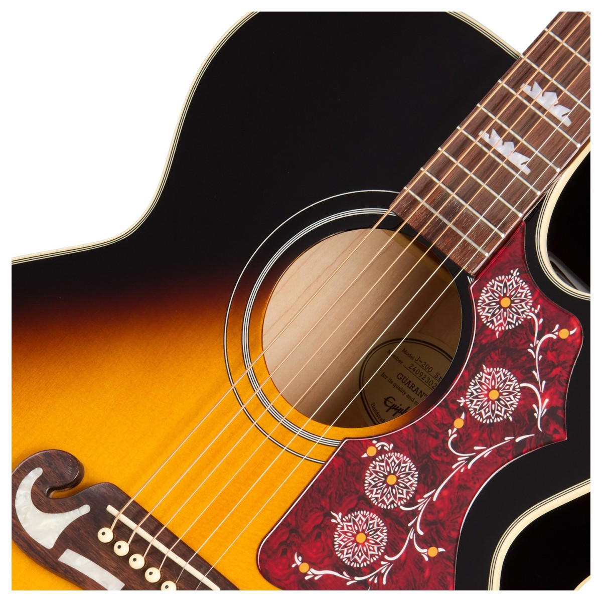 EPIPHONE J-200 STUDIO EC VINTAGE SUNBURST
