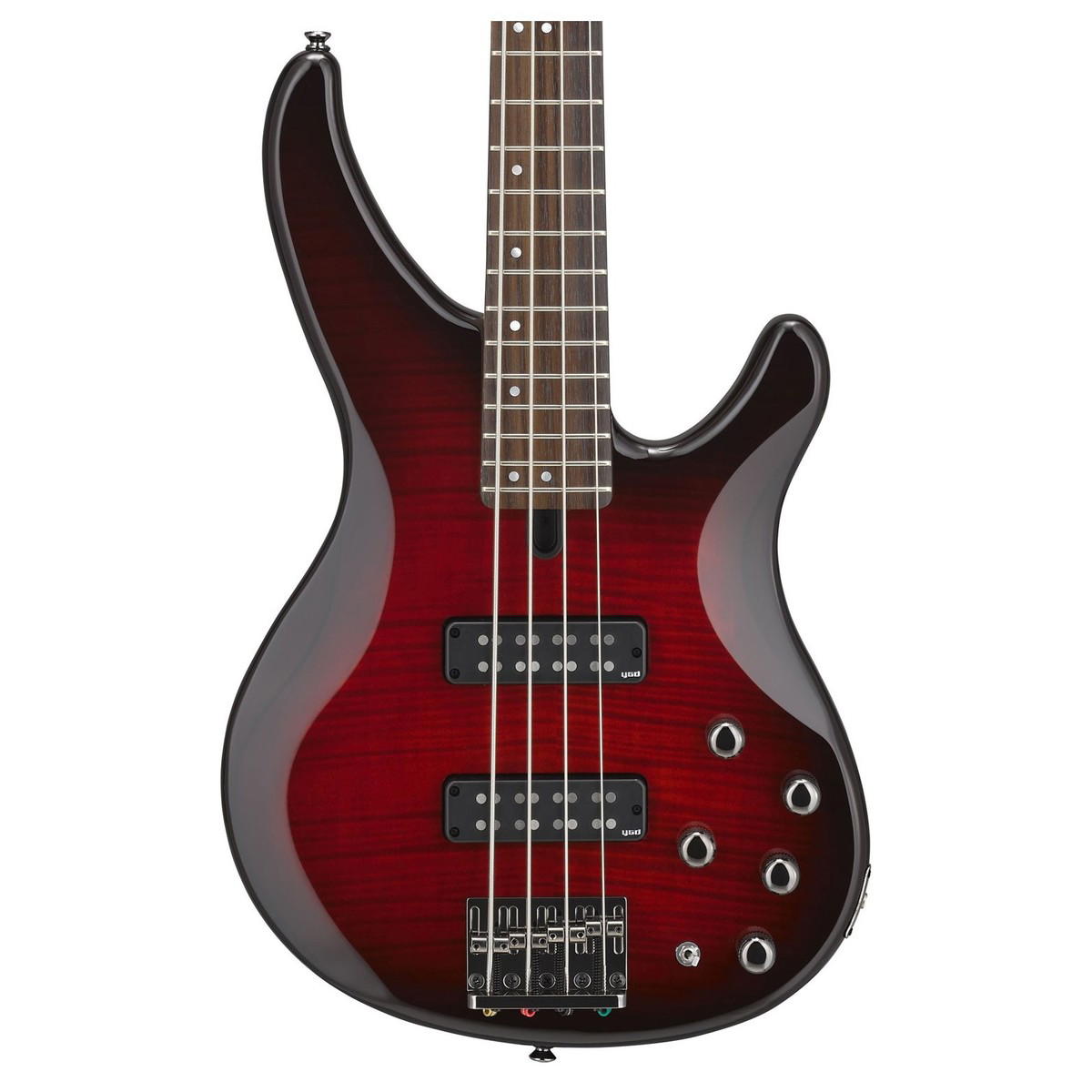 YAMAHA TRBX 604FM DARK RED BURST