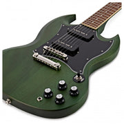 EPIPHONE SG CLASSIC P-90S WORN INVERNESS GREEN