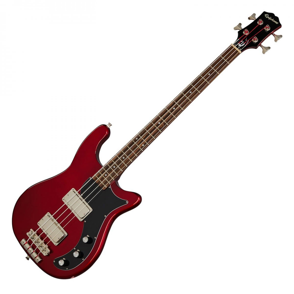 EPIPHONE EMBASSY BASS SPARKLING BURGUNDY