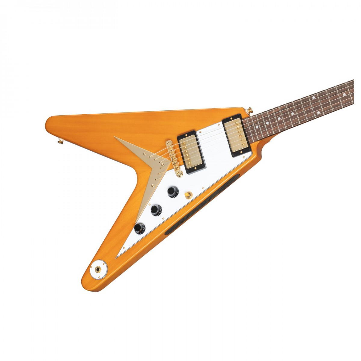 EPIPHONE KORINA FLYING V CON ESTUCHE AGED NATURAL