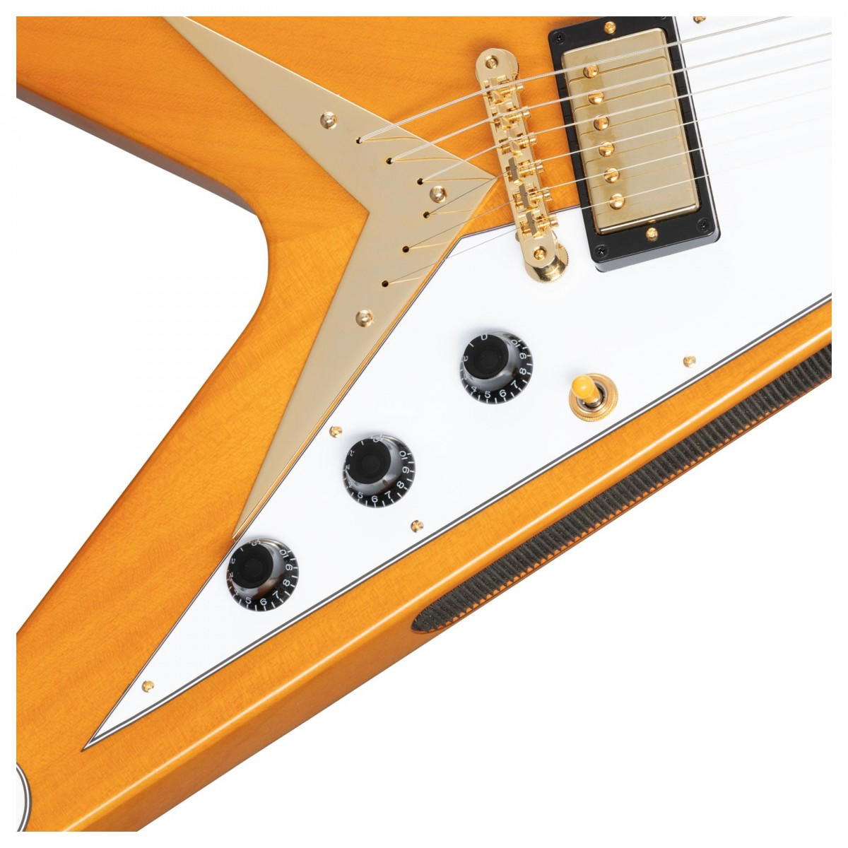 EPIPHONE KORINA FLYING V CON ESTUCHE AGED NATURAL
