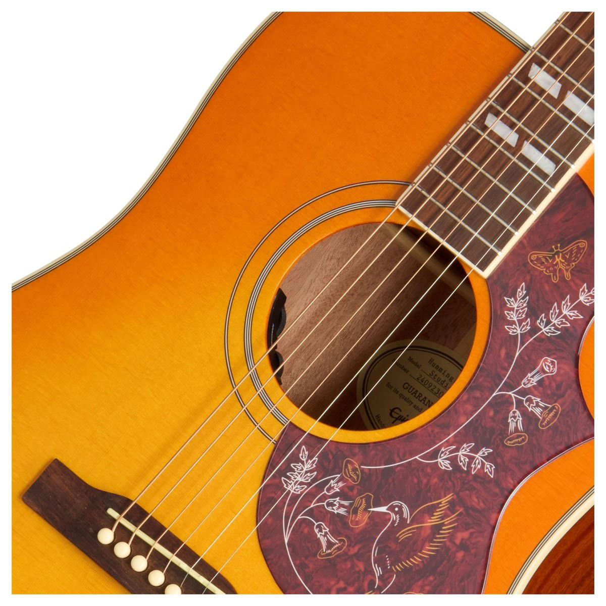 EPIPHONE HUMMINGBIRD STUDIO HERITAGE CHERRY SUNBURST