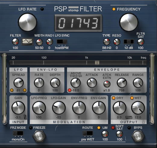 PSP StompFilter