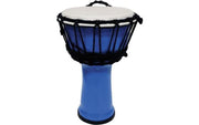 Tanga Djembe de 7". PVC. Color azul claro