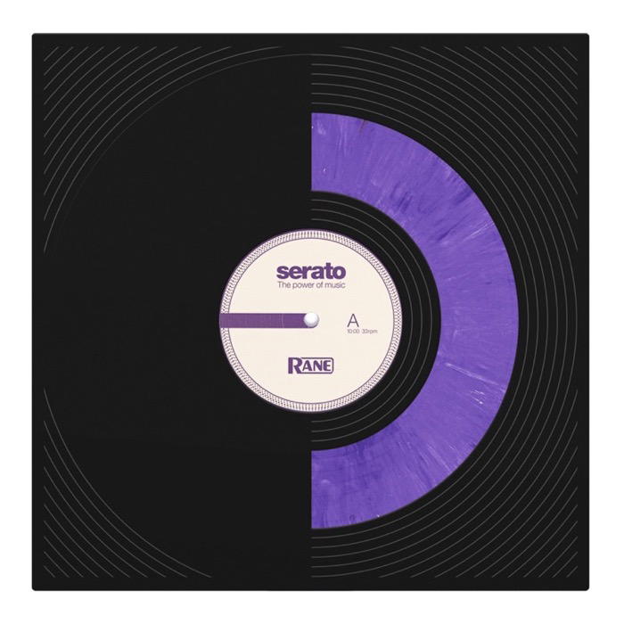 Serato 12 "Purple RANE X Serato Pressing