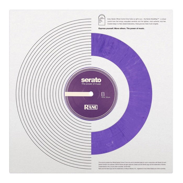 Serato 12 "Purple RANE X Serato Pressing