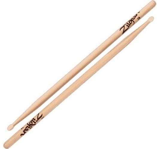 Zildjian Baquetas 7A Serie Hickory. Color natural