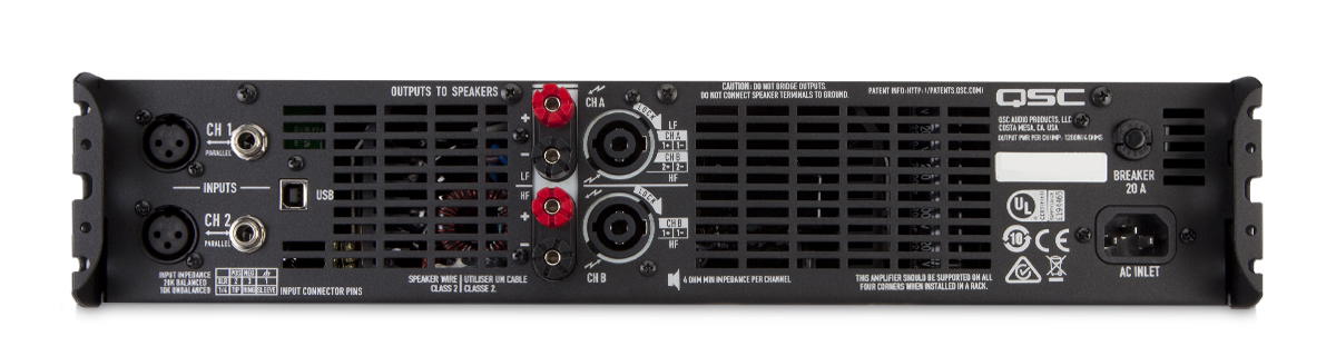QSC GXD8 Etapa de Potencia