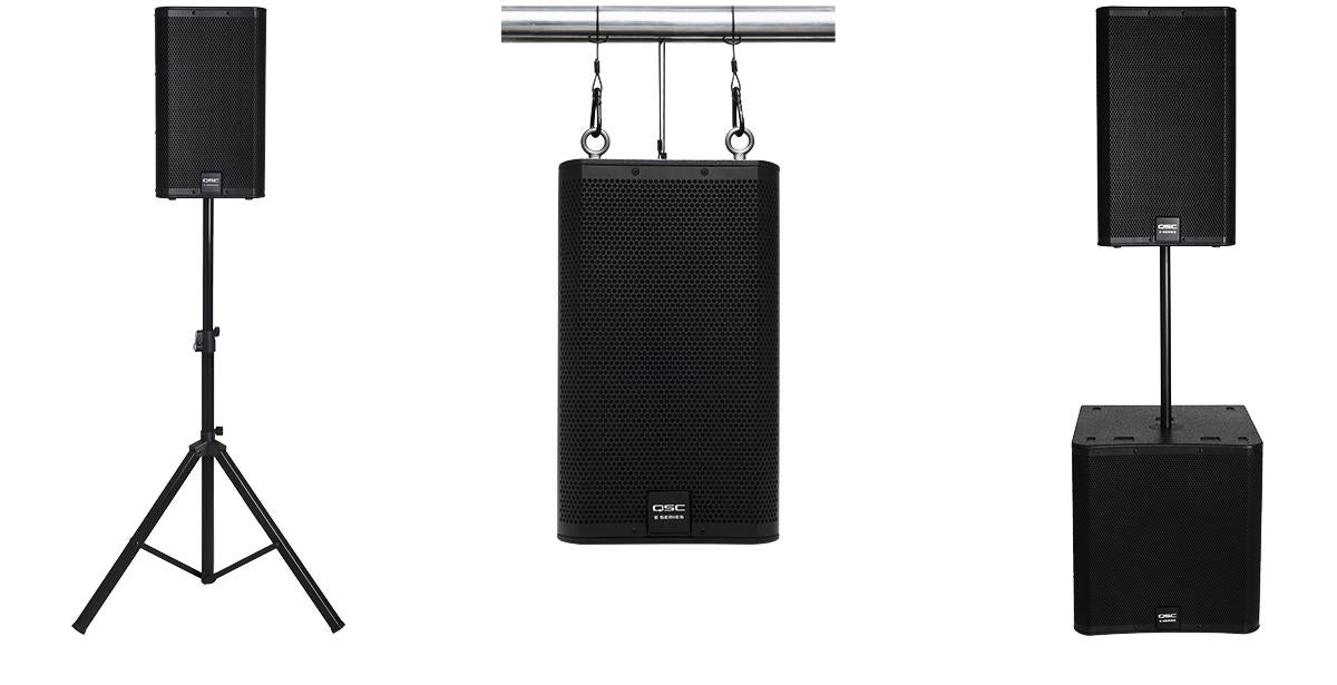 QSC E110-BK Altavoz Pasivo