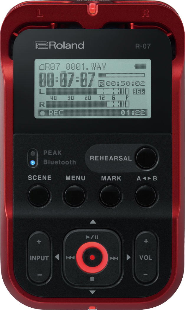 Roland R-07 Red