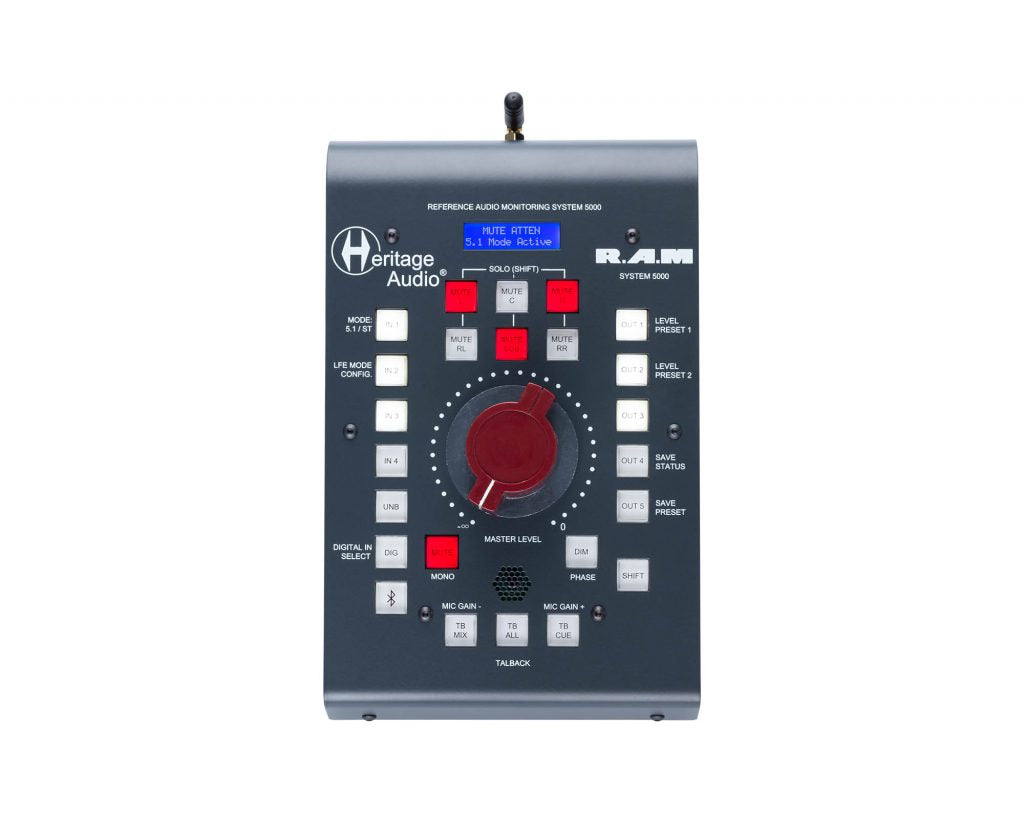 HERITAGE AUDIO R.A.M. 5000 MONITOR CONTROLLER 5.1