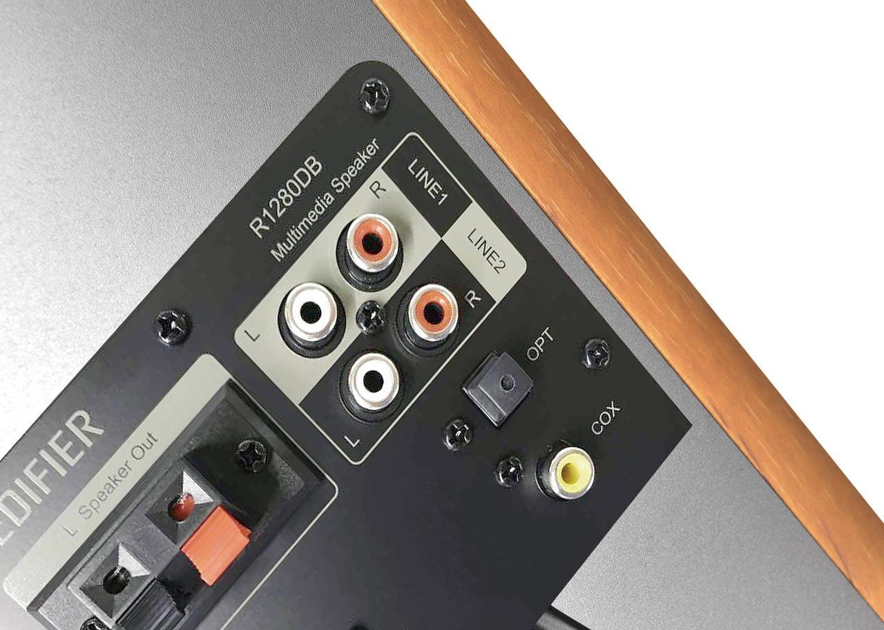 Edifier R1280DB Marrón Altavoces Activos Bluetooth. Pareja