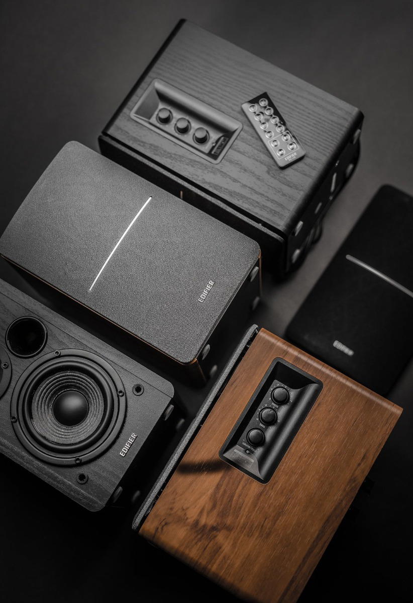 Edifier R1280DB Marrón Altavoces Activos Bluetooth. Pareja