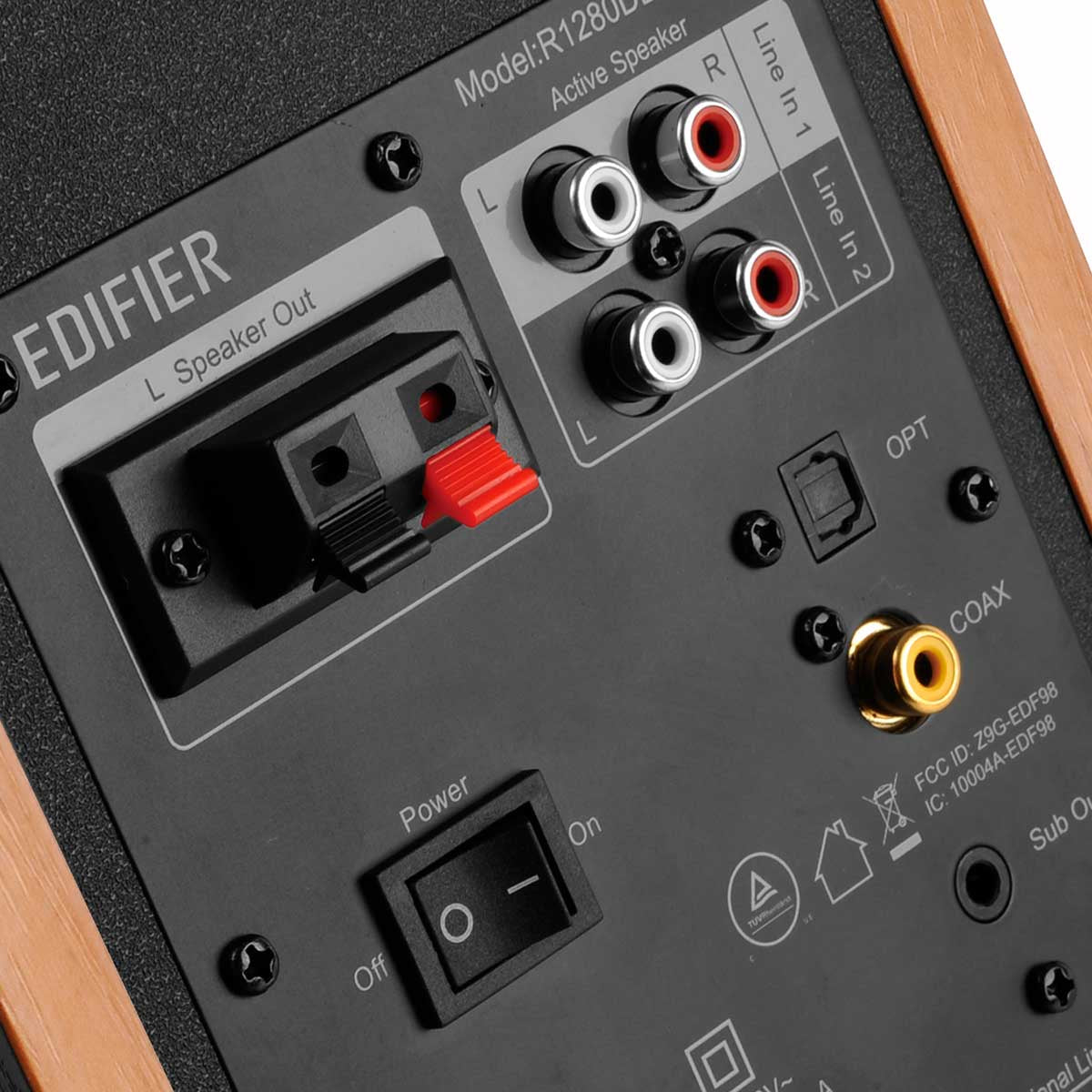Edifier R1280DBS Altavoces Activos Bluetooth. Marron