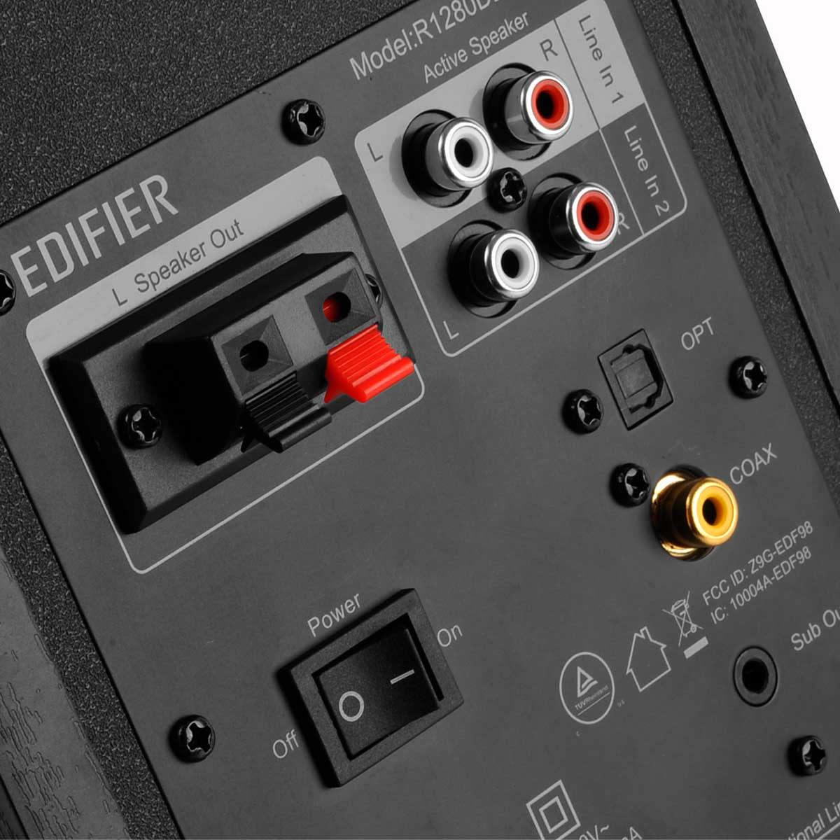 Edifier R1280DBs Altavoces Activos Bluetooth. Negro