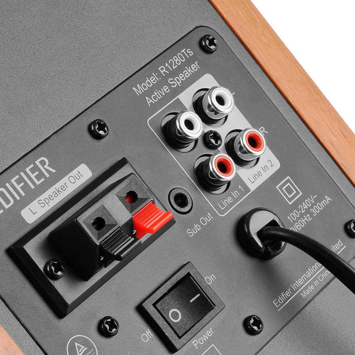 Edifier R1280TS Altavoces Activos Nogal. 