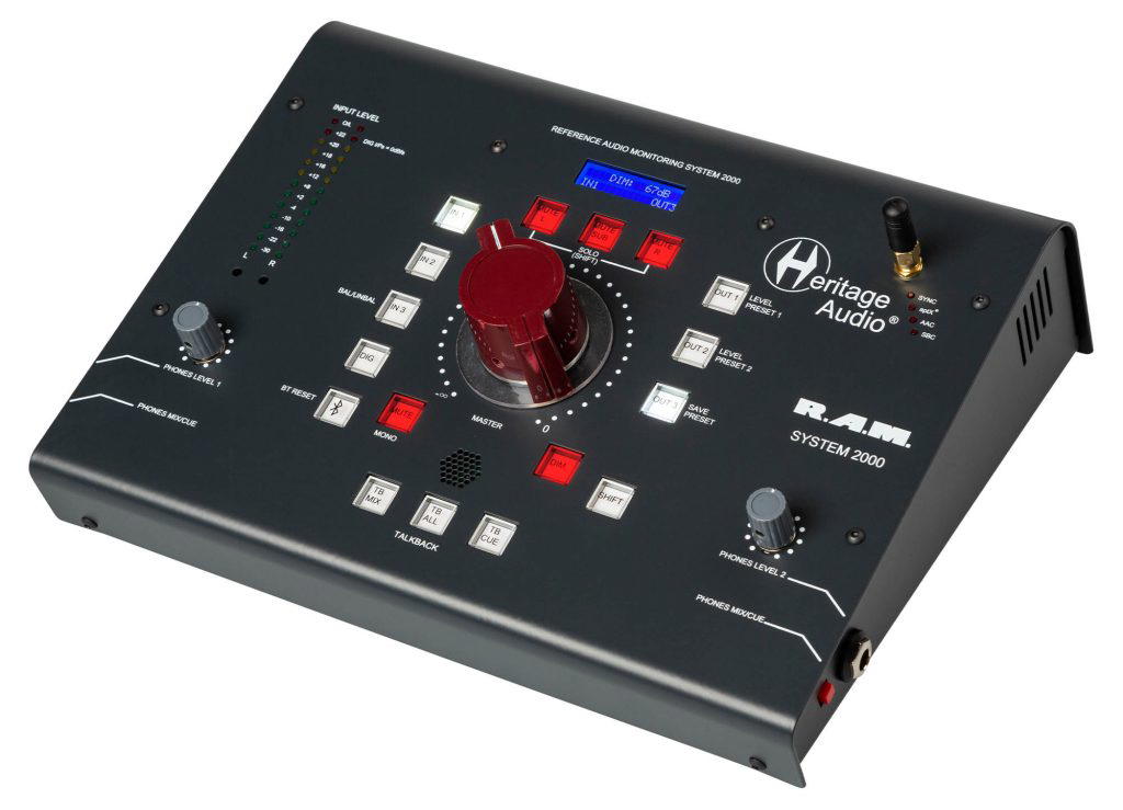 HERITAGE AUDIO R.A.M. 2000 MONITOR CONTROLLER DESK
