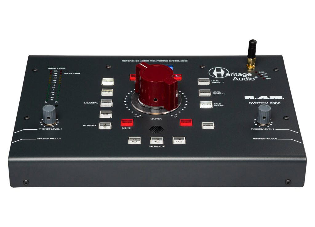 HERITAGE AUDIO R.A.M. 2000 MONITOR CONTROLLER DESK