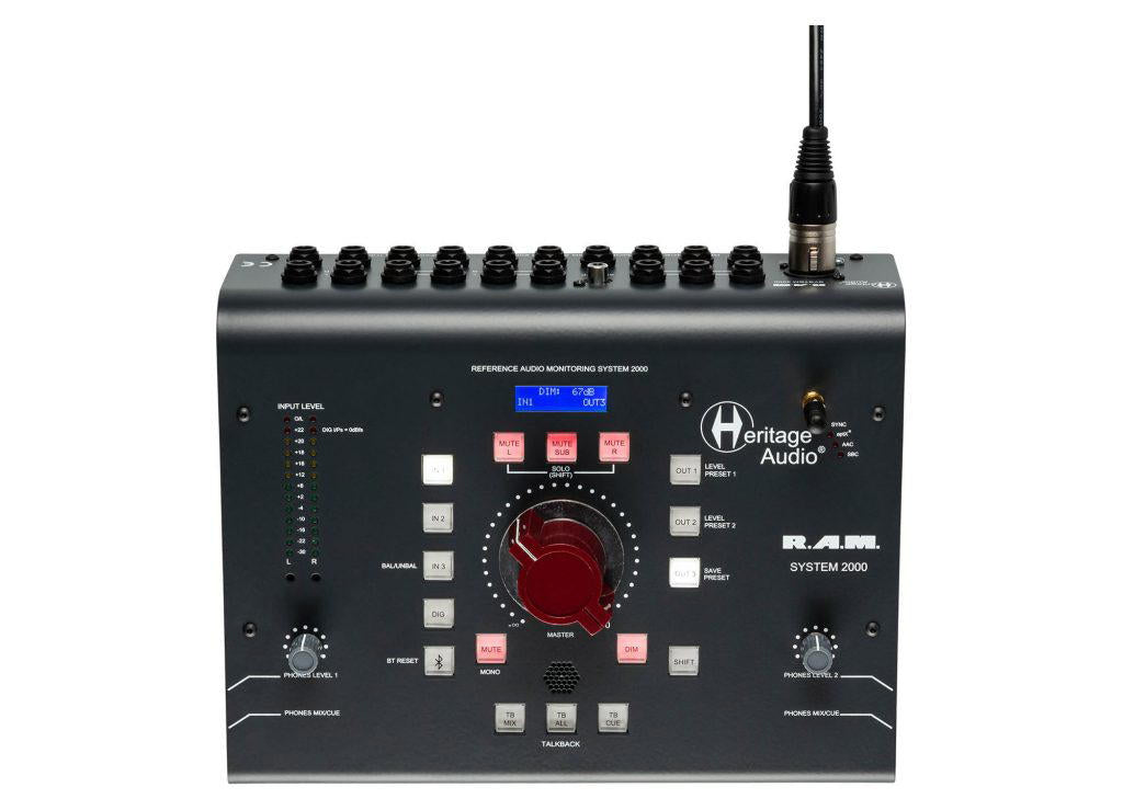 HERITAGE AUDIO R.A.M. 2000 MONITOR CONTROLLER DESK