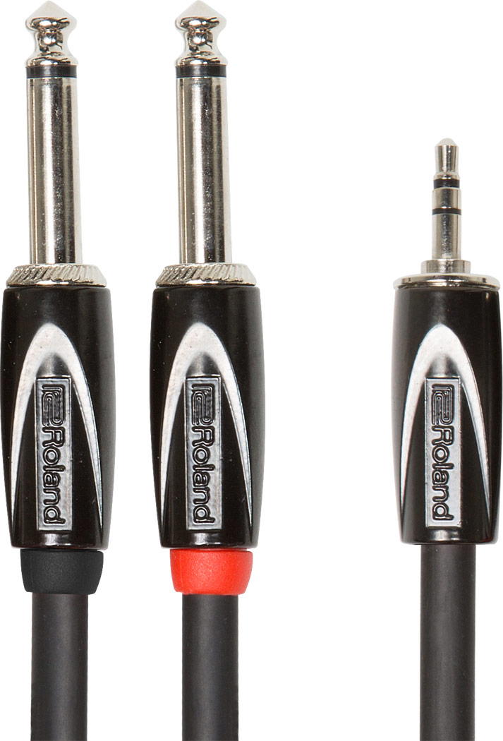 Roland RCC-10-3528 Black MiniJack ST - 2 x Jack 3m