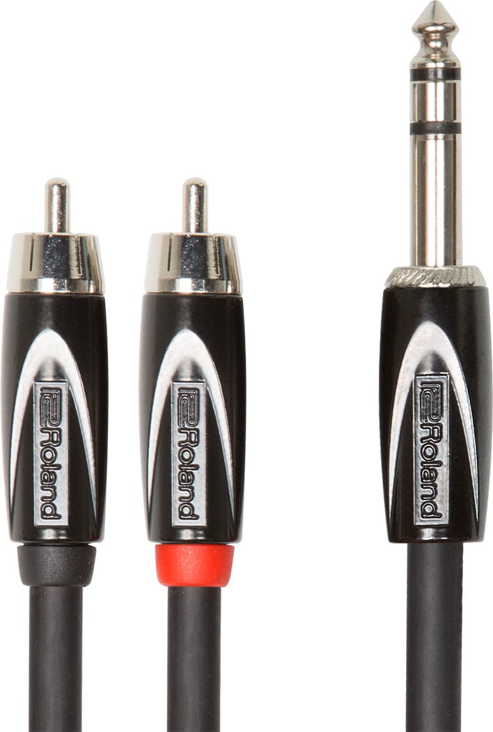 Roland RCC-10-TR2R Black Jack ST - 2 x RCA 3m Cable