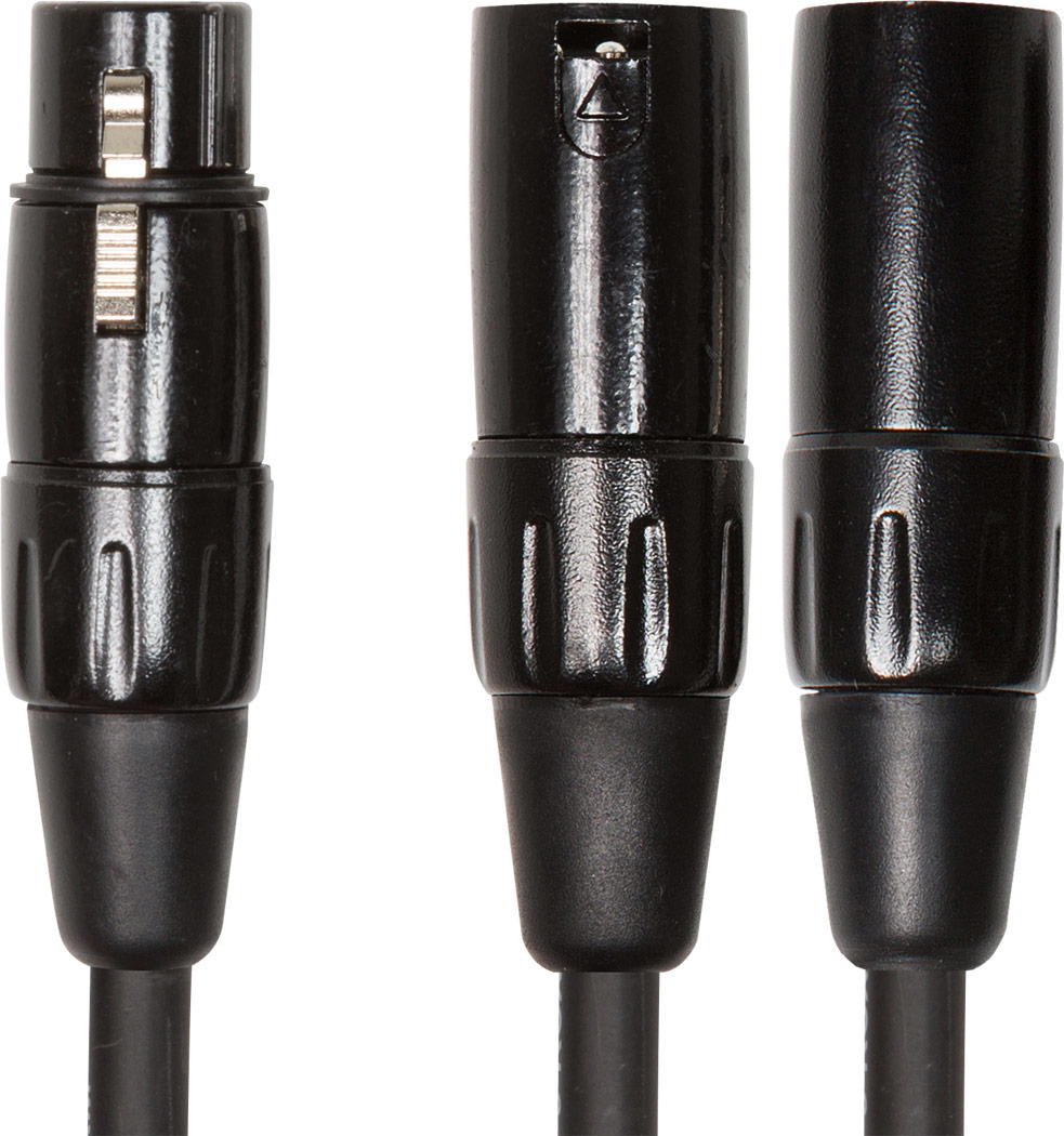 Roland RCC-YC-XF2XM Cable splitter XLR hm - 2XLR macho