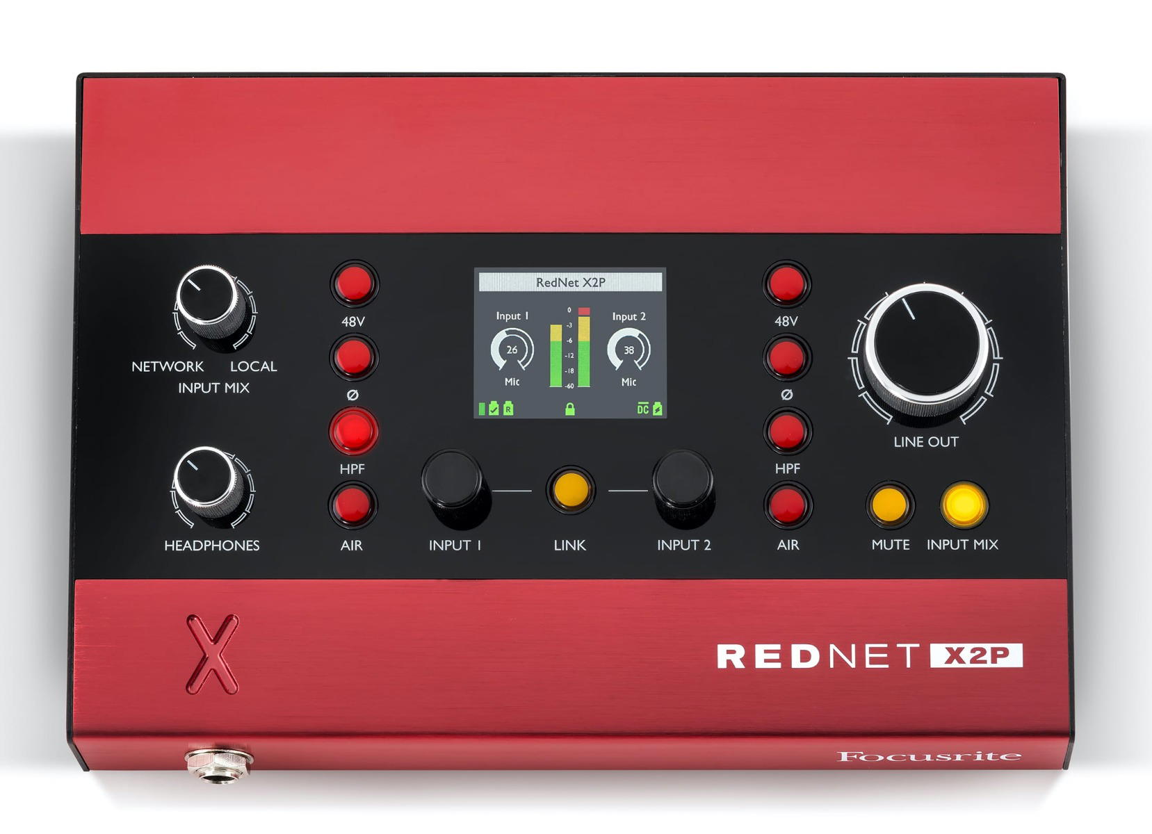 Focusrite RedNet X2P