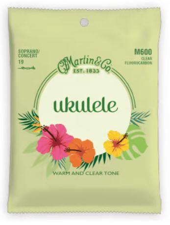 JUEGO DE CUERDAS MARTIN PARA UKULELE SP SOPRANO/CONCERT 19-22